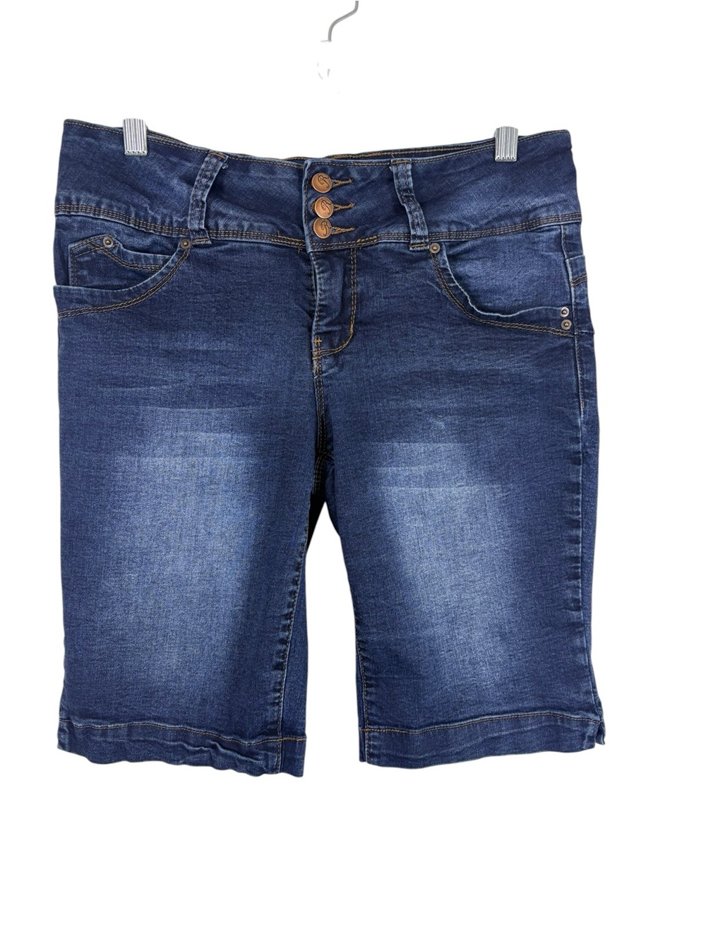 Royalty For Me WannaBettaButt Bermuda Denim Shorts Size 6